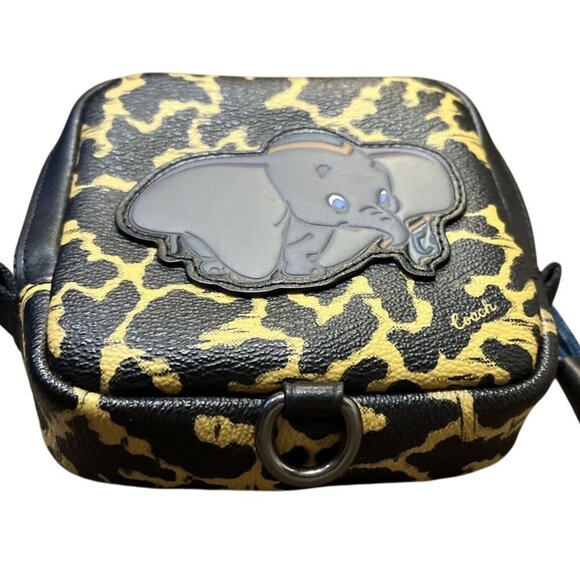 Coach X Disney X Dumbo Hybrid Coated Canvas Coin Pouch Case Converts to Belt Bag - Picture 5 of 6